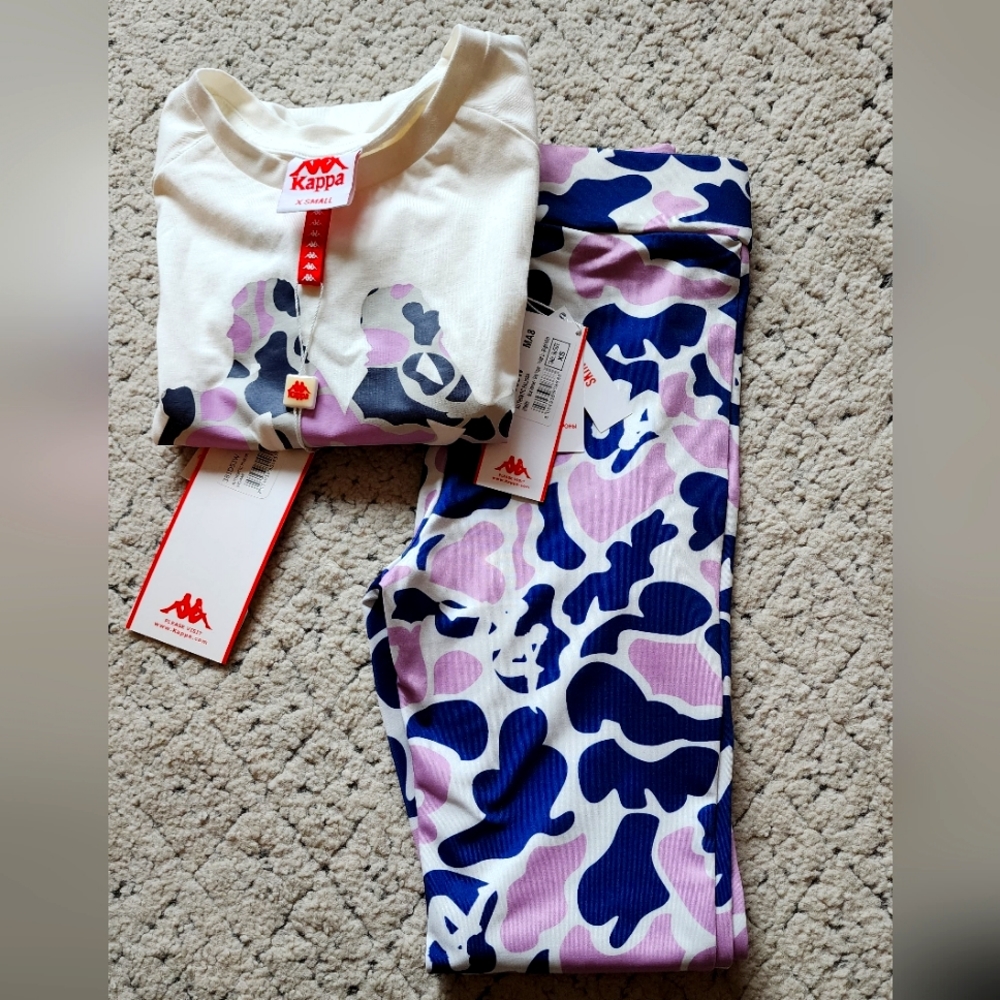 Kappa leggings and shirt outfit